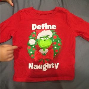 Toddler Christmas T shirt.